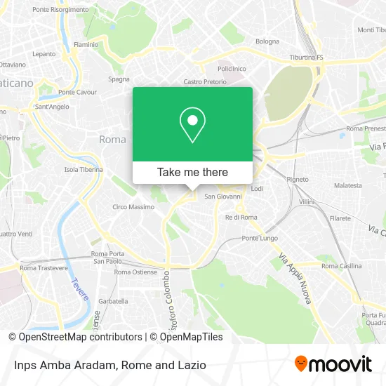 Inps Amba Aradam map