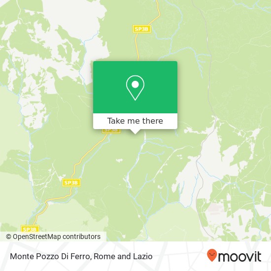 Monte Pozzo Di Ferro map