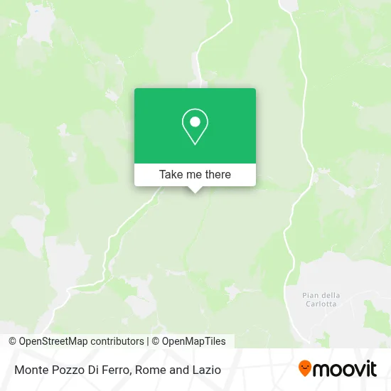 Monte Pozzo Di Ferro map