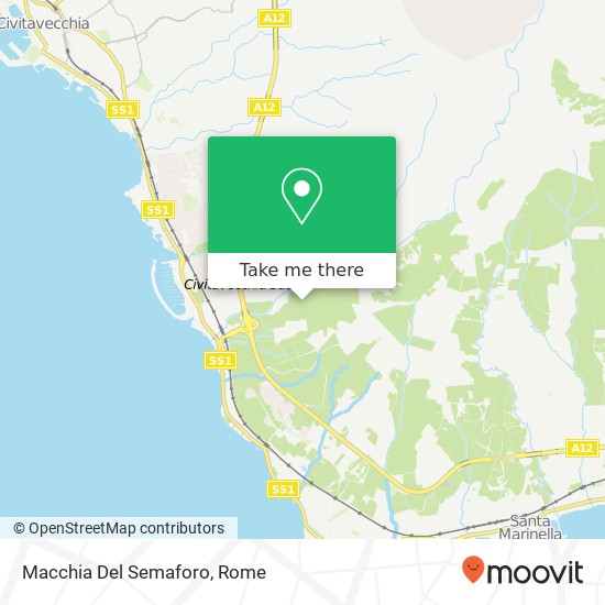 Macchia Del Semaforo map