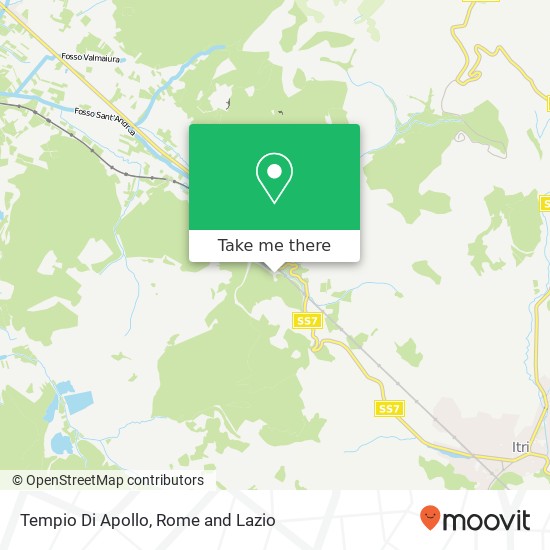 Tempio Di Apollo map