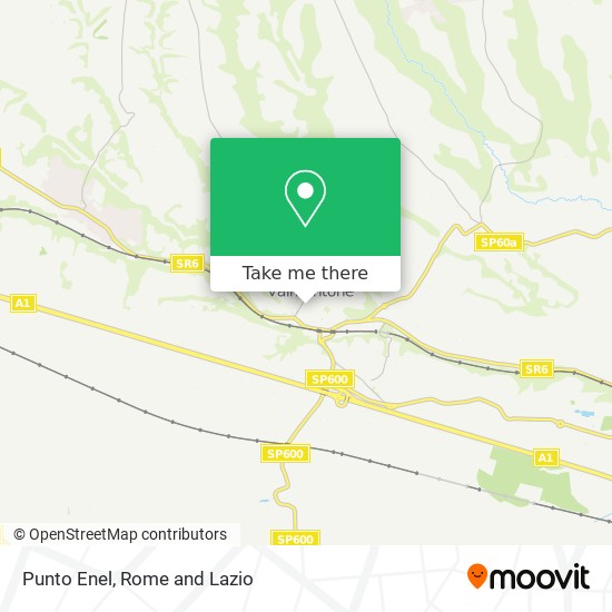 Punto Enel map