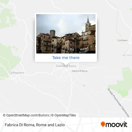 Fabrica Di Roma map