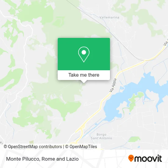 Monte Pilucco map