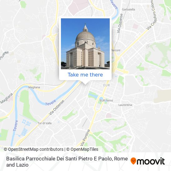 Basilica Parrocchiale Dei Santi Pietro E Paolo map