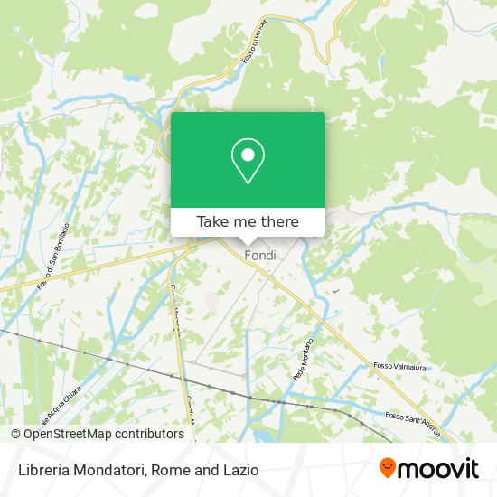 Libreria Mondatori map