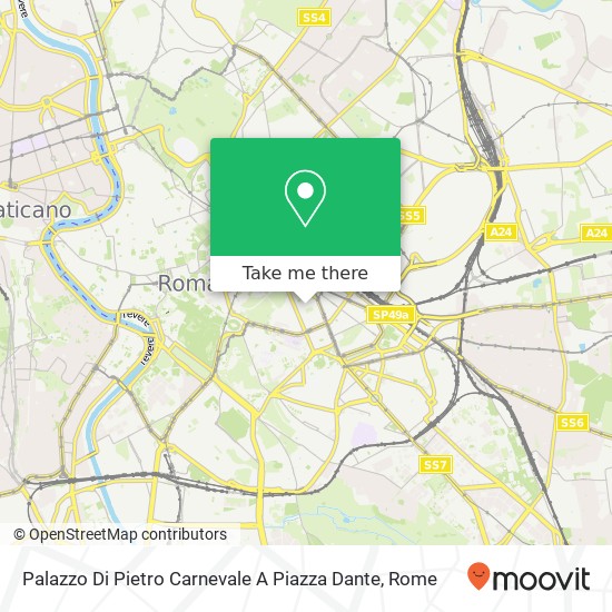 Palazzo Di Pietro Carnevale A Piazza Dante map