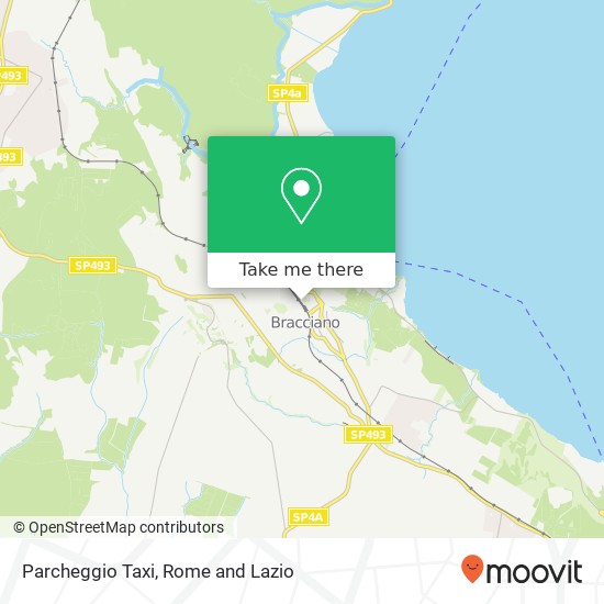 Parcheggio Taxi map