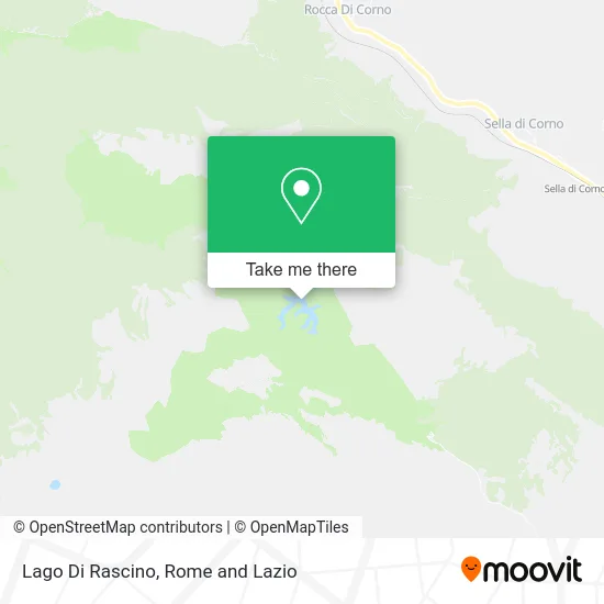 Rascino Lake map