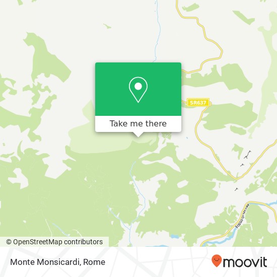 Monte Monsicardi map