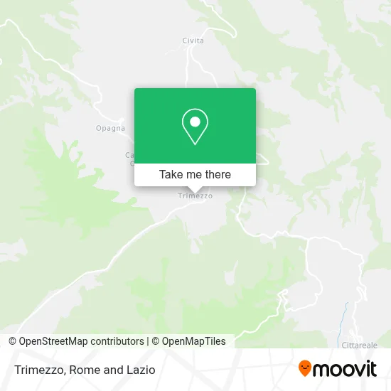 Trimezzo map
