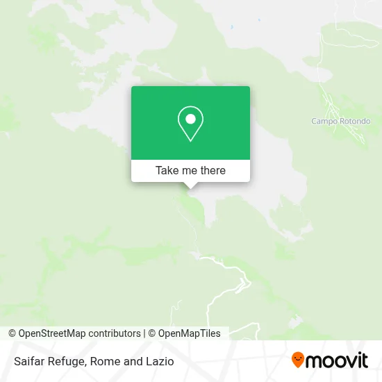 Saifar Refuge map