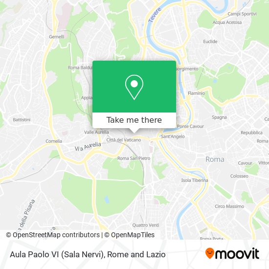 Aula Paolo VI (Sala Nervi) map
