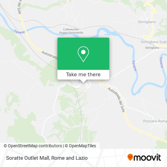 Soratte Outlet Mall map