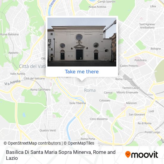 Basilica Di Santa Maria Sopra Minerva map