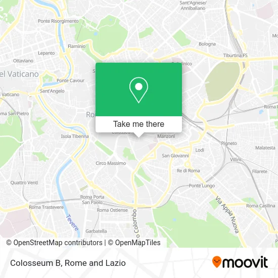 Colosseum B map