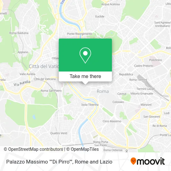 Palazzo Massimo "Di Pirro" map