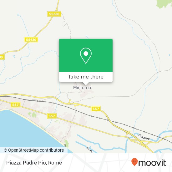 Piazza Padre Pio map