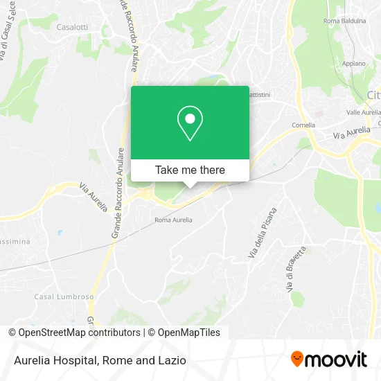 Aurelia Hospital map
