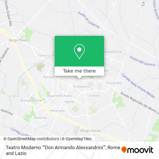 Teatro Moderno ""Don Armando Alessandrini"" map