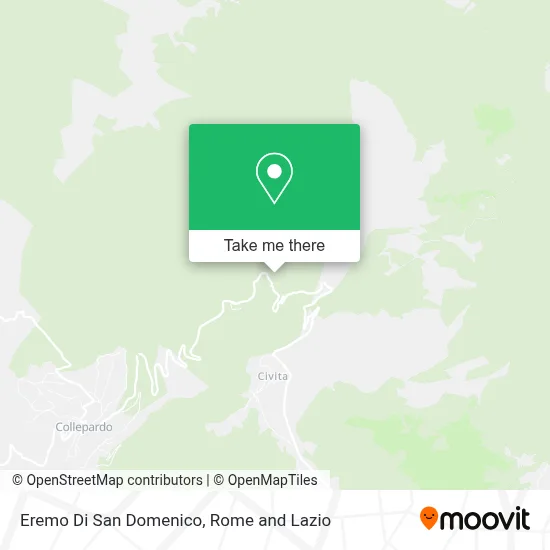 Eremo Di San Domenico map