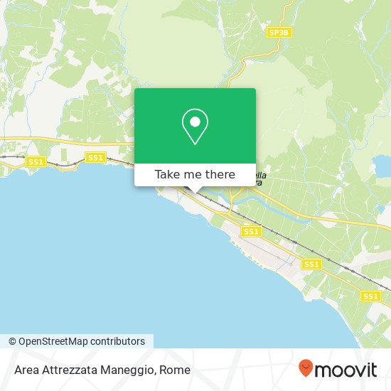 Area Attrezzata Maneggio map