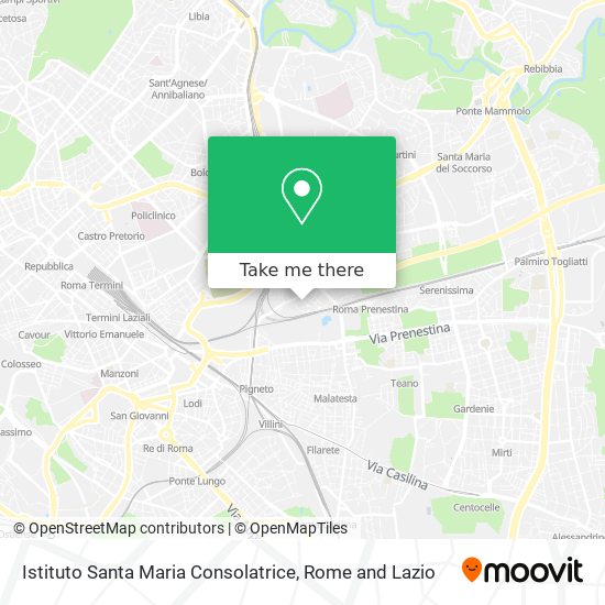 Istituto Santa Maria Consolatrice map