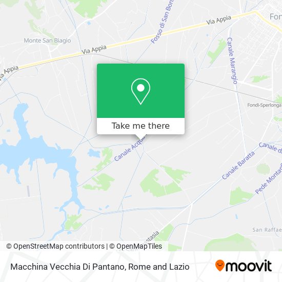 Macchina Vecchia Di Pantano map