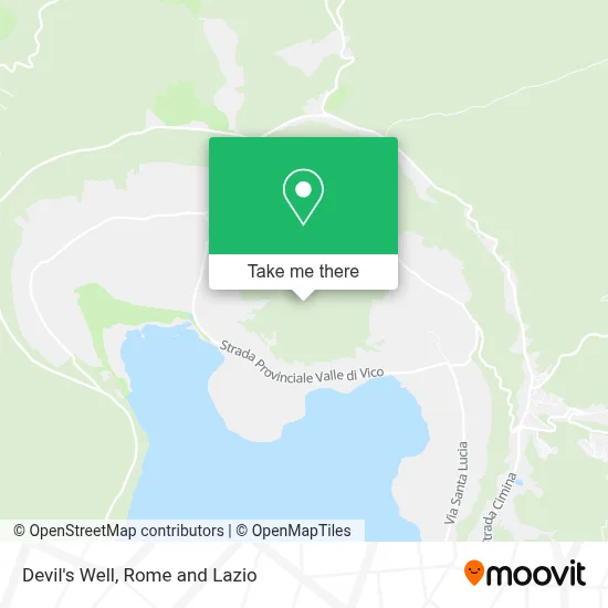 Devil's Well map