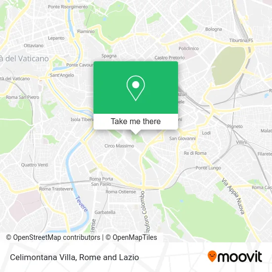 Celimontana Villa map