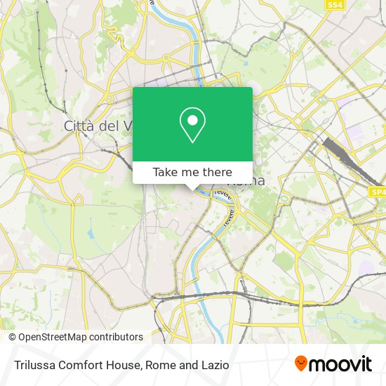 Trilussa Comfort House map