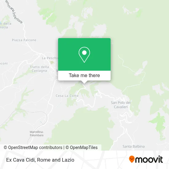 Ex Cava Cidi map
