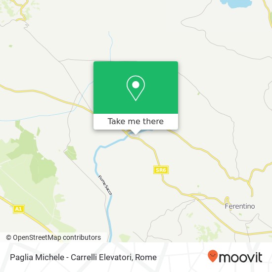 Paglia Michele - Carrelli Elevatori map