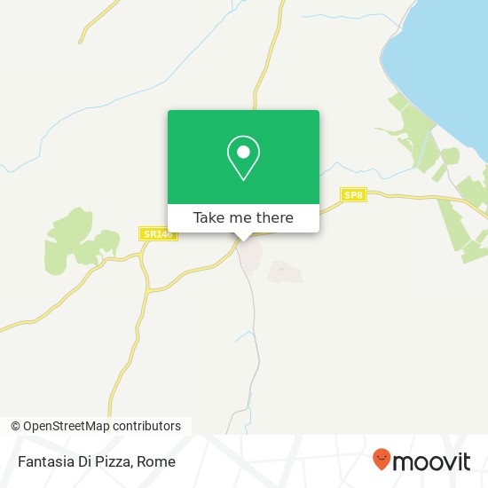 Fantasia Di Pizza map