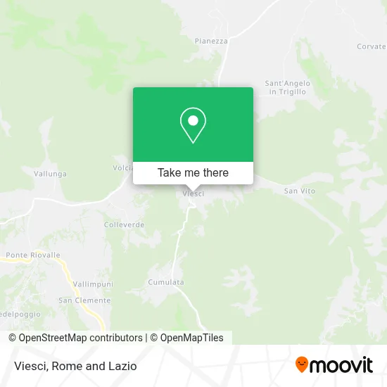 Viesci map
