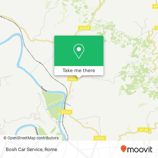 Bosh Car Service map