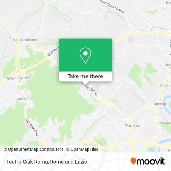 Teatro Ciak Roma map