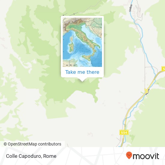 Colle Capoduro map