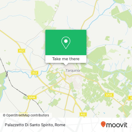 Palazzetto Di Santo Spirito map