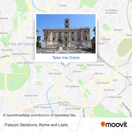 Palazzo Senatorio map