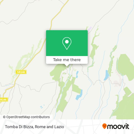 Tomba Di Bizza map