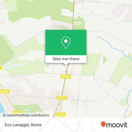 Eco Lavaggio map