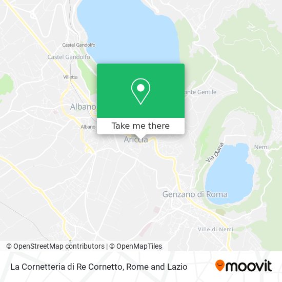 La Cornetteria di Re Cornetto map