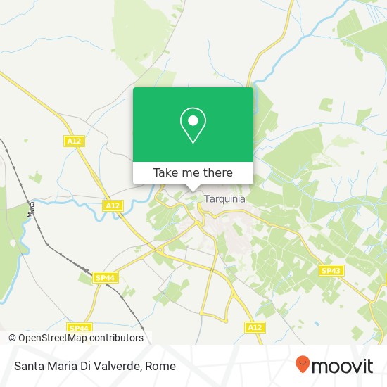 Santa Maria Di Valverde map
