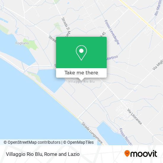 Villaggio Rio Blu map