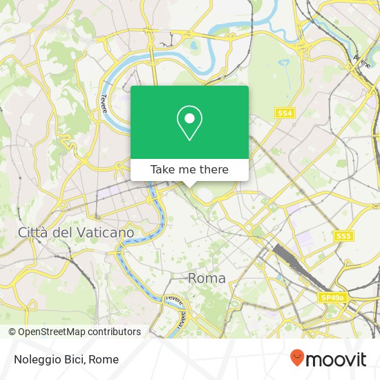 Noleggio Bici map