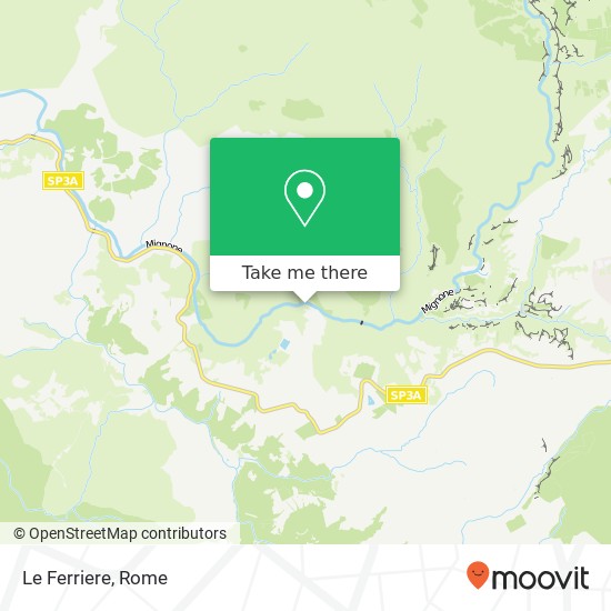 Le Ferriere map