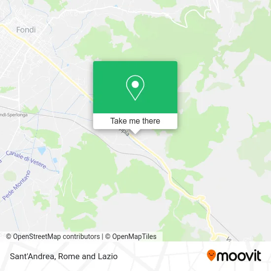 Sant'Andrea map