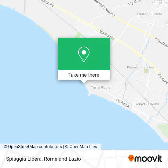 Spiaggia Libera map