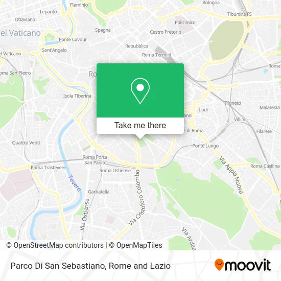 Saint Sebastian Park map